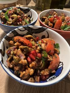 Oliven-walnuss-Salat